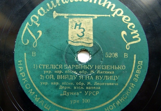 Стелися барвінку низенько | Ой, вийду я на вулицю