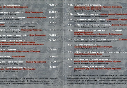 Хіти Української Естради 50-х Років